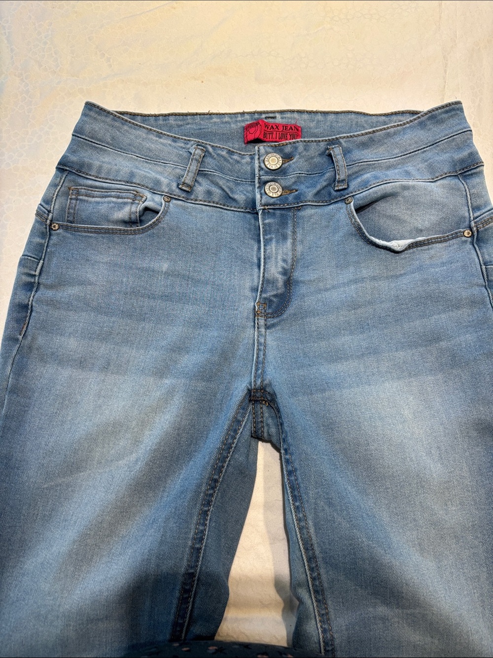 Wax Jean Light Wash Skinny High-Rise Women's Jeans